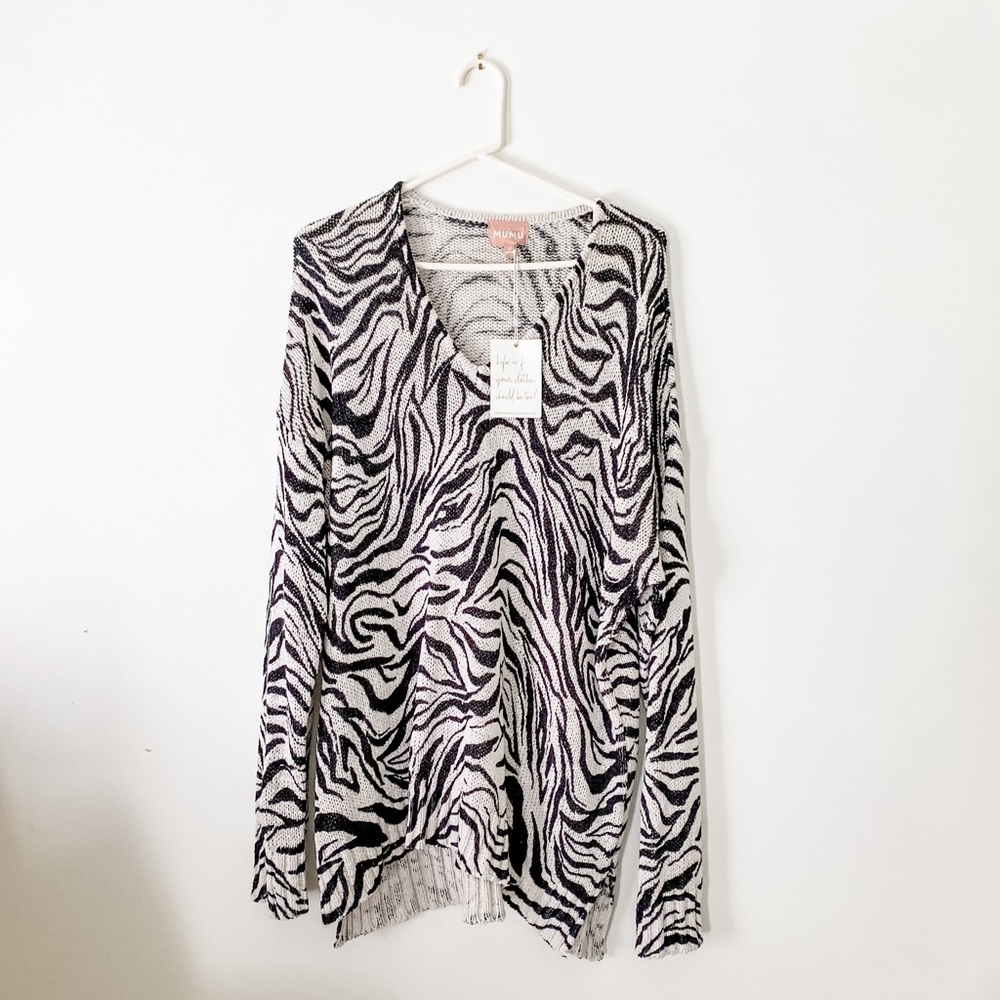 Show me your mumu zebra tunic